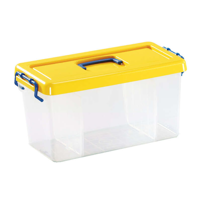 Gigo - Plastic Container with Yellow Lid