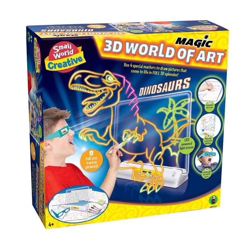 Small World Toys - Magic 3D - World of Art Dinosaur