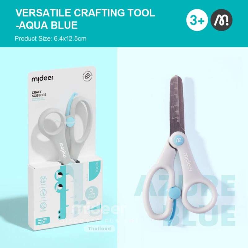 Mideer - Craft Scissors- Blue