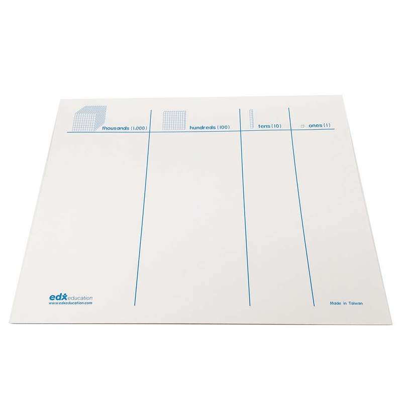 EDX Education - Base Ten - Workpad 25 Sheets Polybag