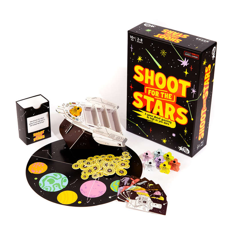Big Potato Games - Shoot For The Stars - Family Board Game - 2-4 Players