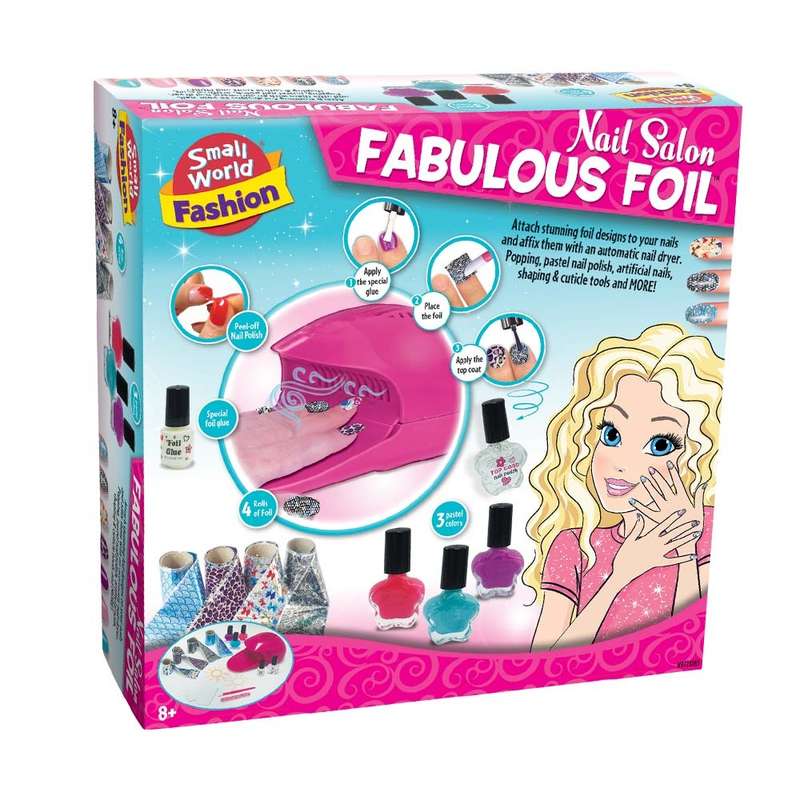 Small World Toys - Fabulous Foil Nail Salon
