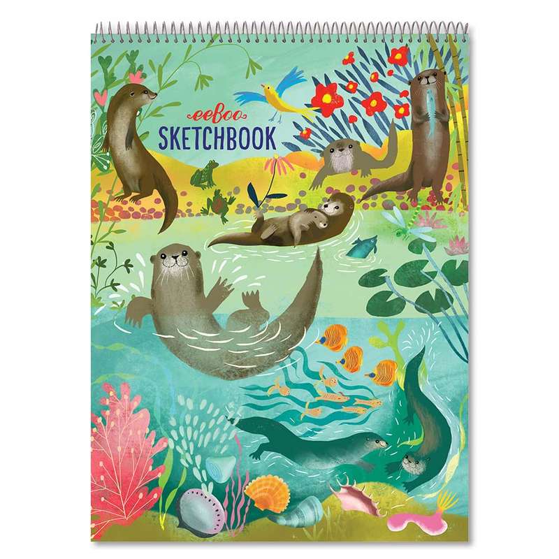 eeBoo - Otters at Play Sketchbook