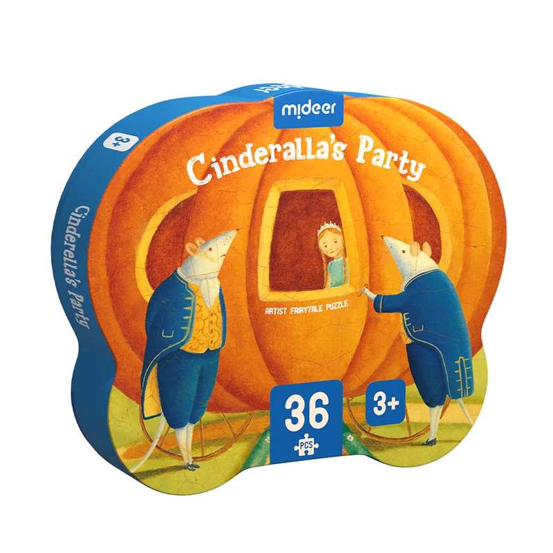 Mideer - Artist's Fairy Tale 36 Piece Puzzle Cinderella's Party