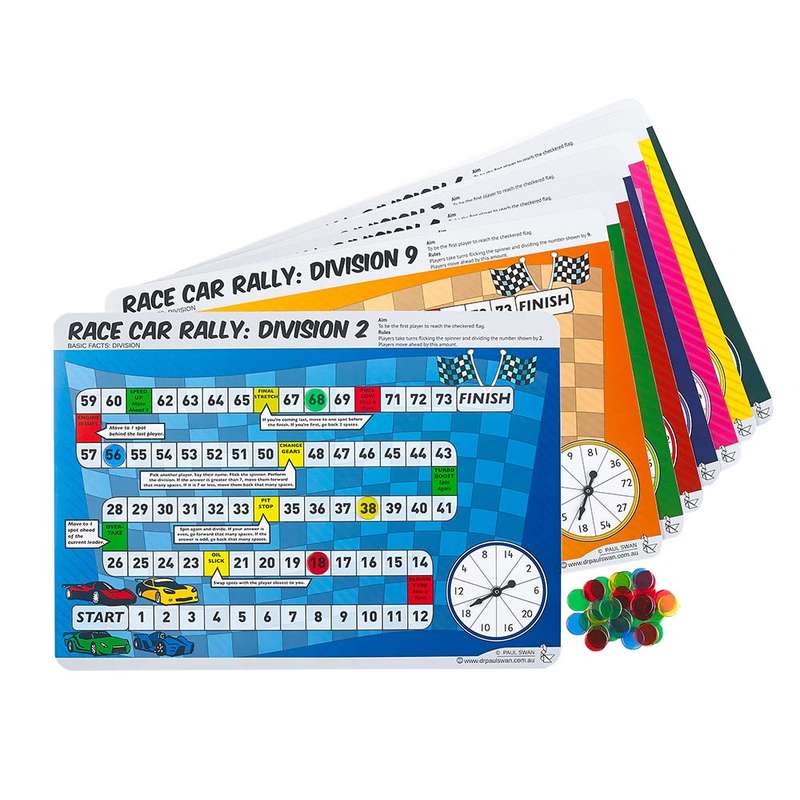 EDX Education - Race Car Rally - Division Game