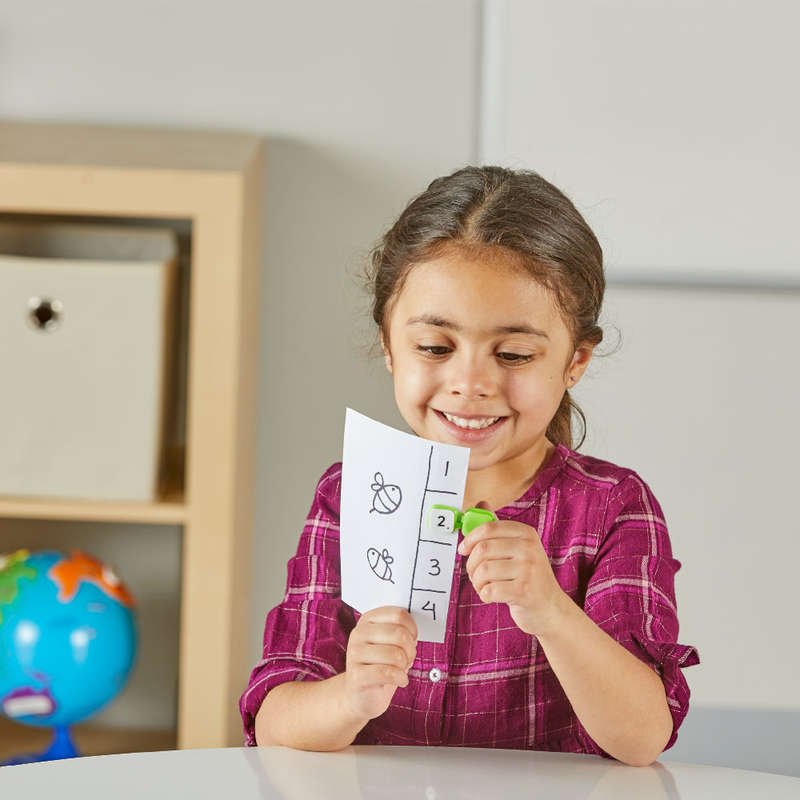 Greenbean Mathematics - Learn My Numbers Fine Motor Clips