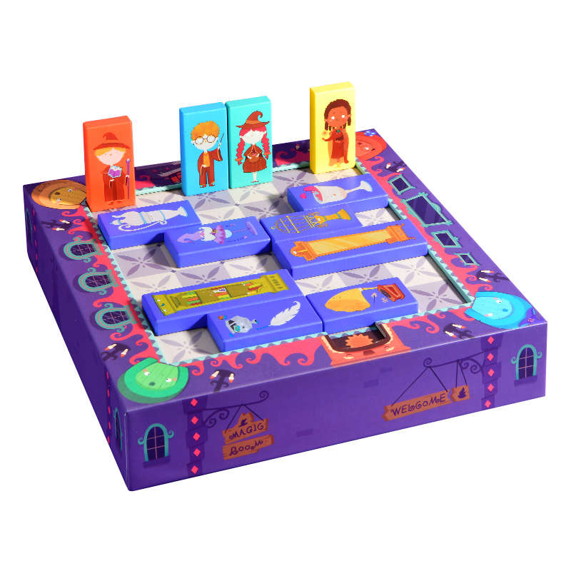 Mideer - 6 In 1 Magnetic Boardgame - Challenge The Magic House