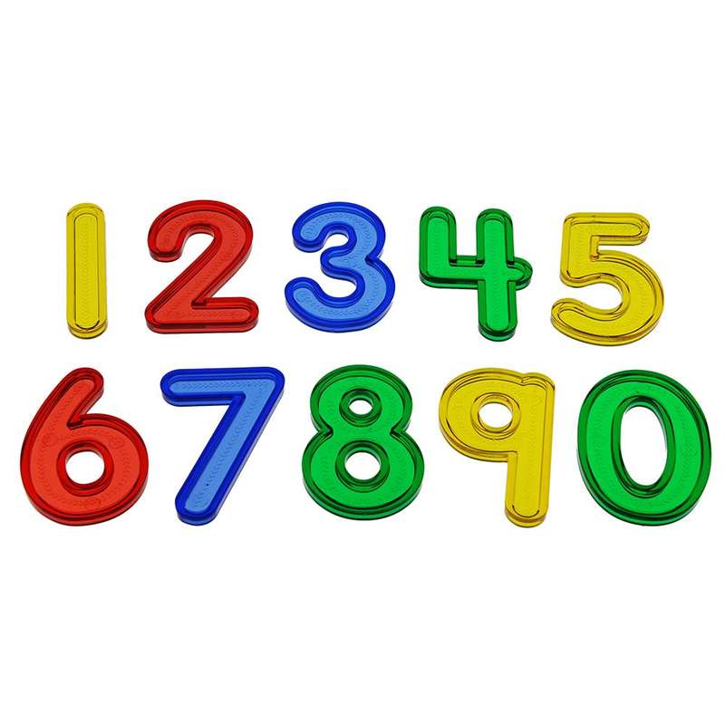 Greenbean Mathematics - Translucent Numbers 30pc