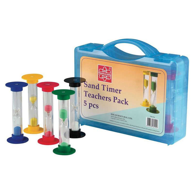 Edu-Toys - Sand Timer Teachers Pack 5 Pieces