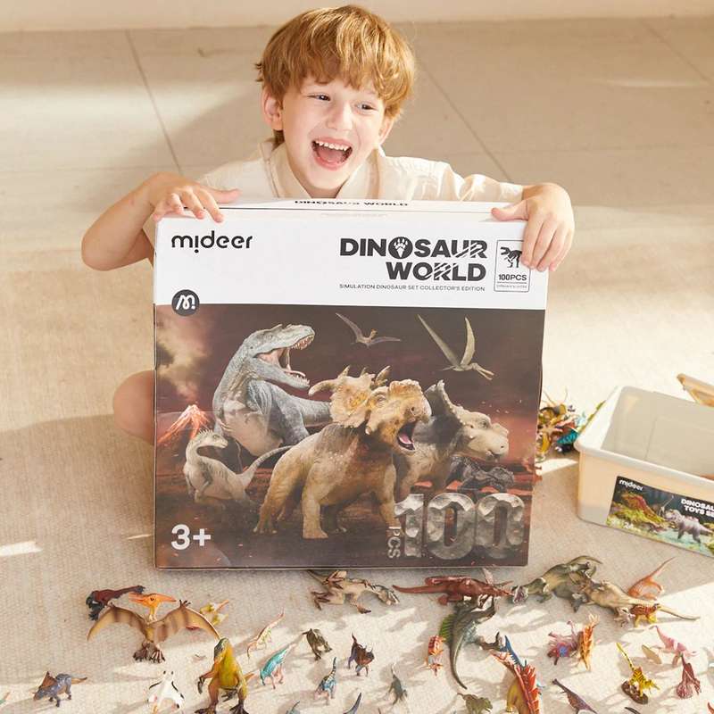 Mideer - Dinosaur World - 100 Pieces