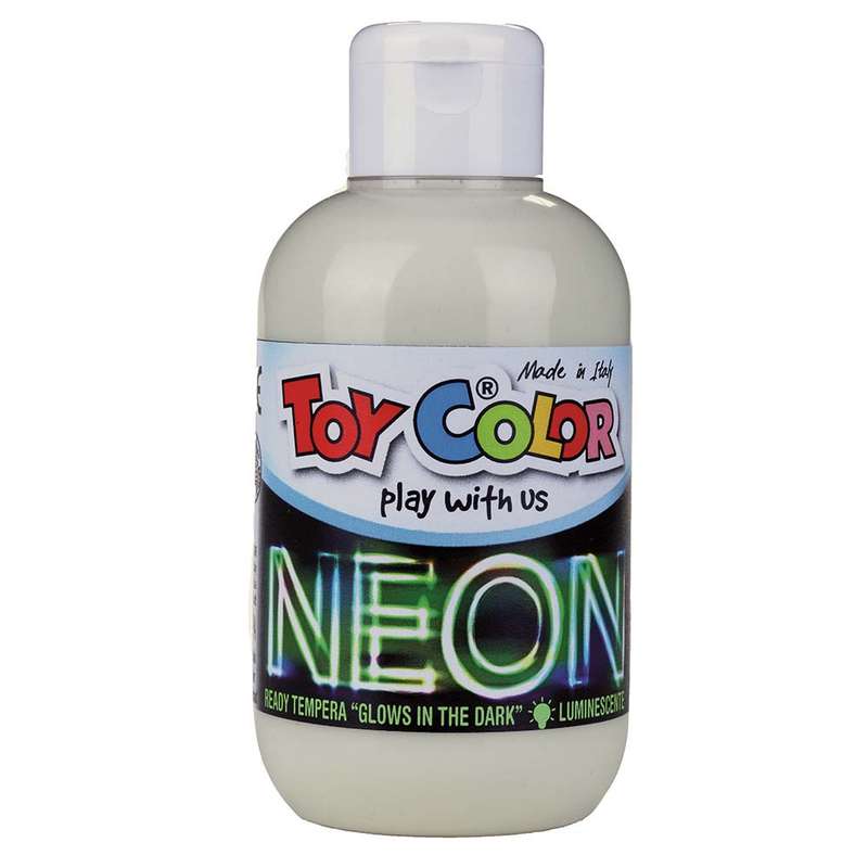 Toy Color - Ready Mix Paint - Neon - Superwashable Tempera - 250ml