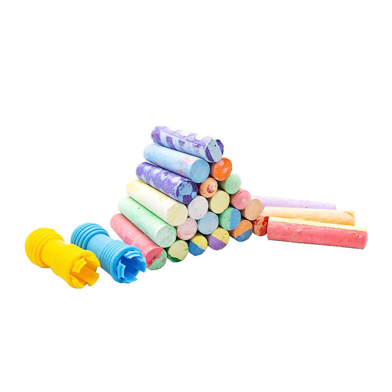 Jar Meló - Sidewalk Chalk Washable - 24 Colour Kit