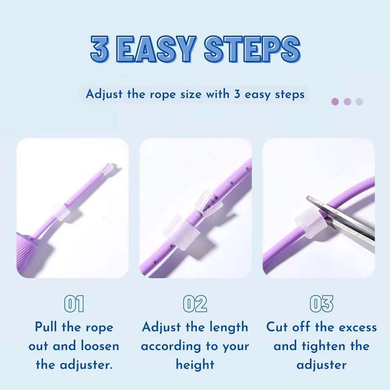 Mideer - Kids Speed Jump Rope - Taro Purple