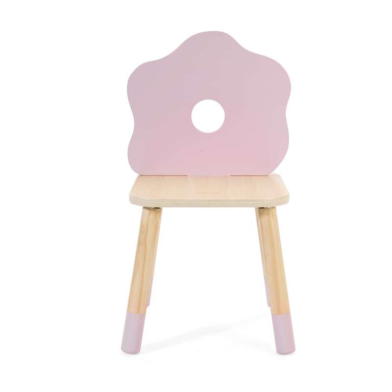 Classic World - Wooden Kids Grace Chair - Flower - 28 x 28 x 50.1 cm
