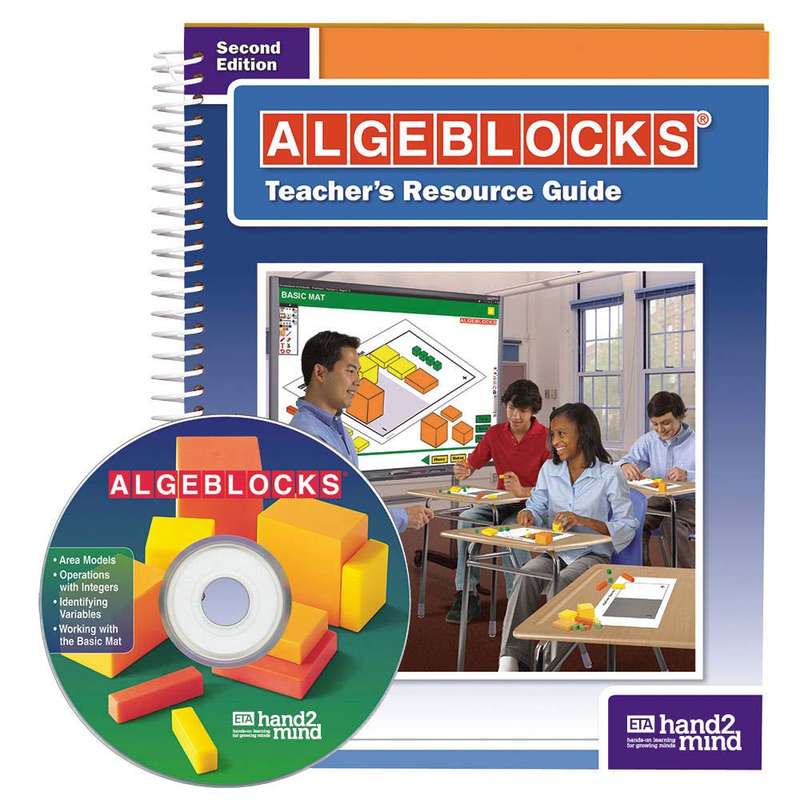 Greenbean High School Mathematics - AlgeBlocks Teachers Guide & CD 2nd edition