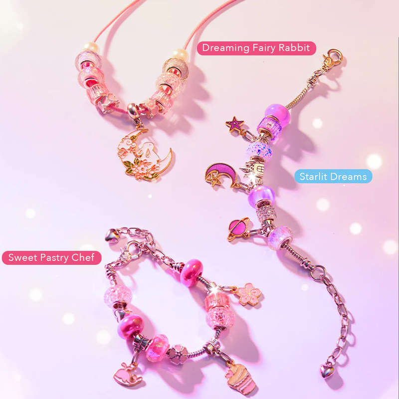 Mideer - Girls Power Lacing Beads - Fantastic Garden Gift Box
