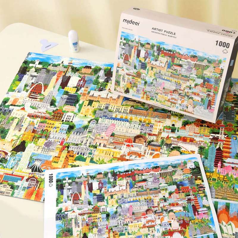 Mideer - Artist 1000 Piece Puzzle World Window