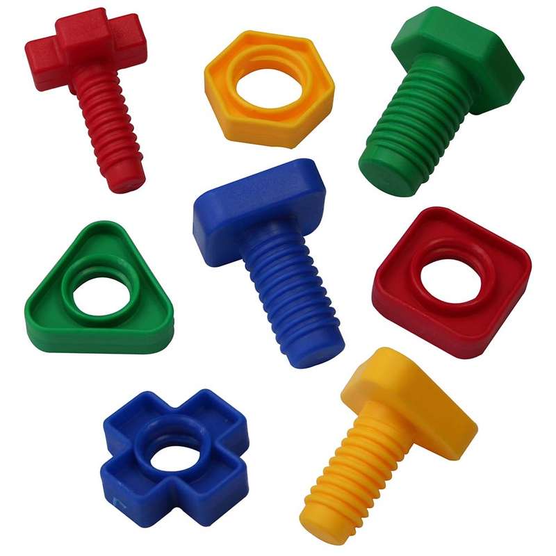 Create By Greenbean - Nuts & Bolts 16pcs Transparent Retail Box
