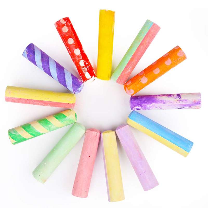 Jar Meló - Sidewalk Chalk Washable - 24 Colour Kit