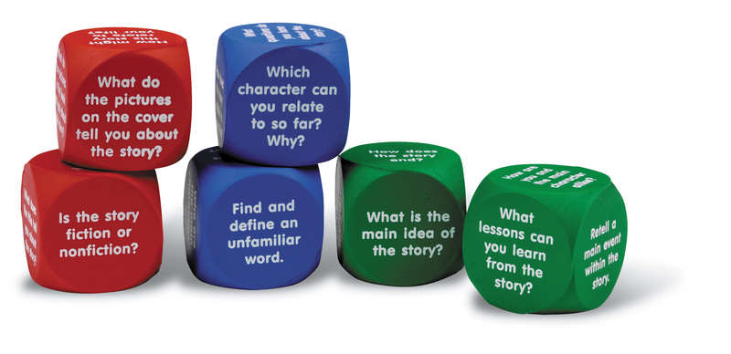Learning Resources - Reading Comprehension Cubes