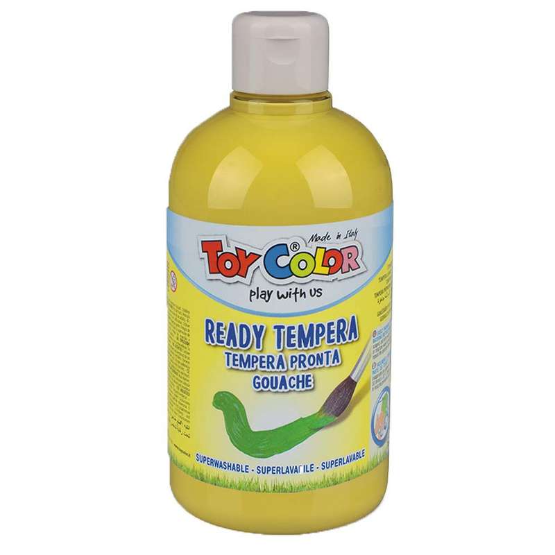 Toy Color - Ready Mix Paint - Pastel Shades - Superwashable Tempera - 500ml