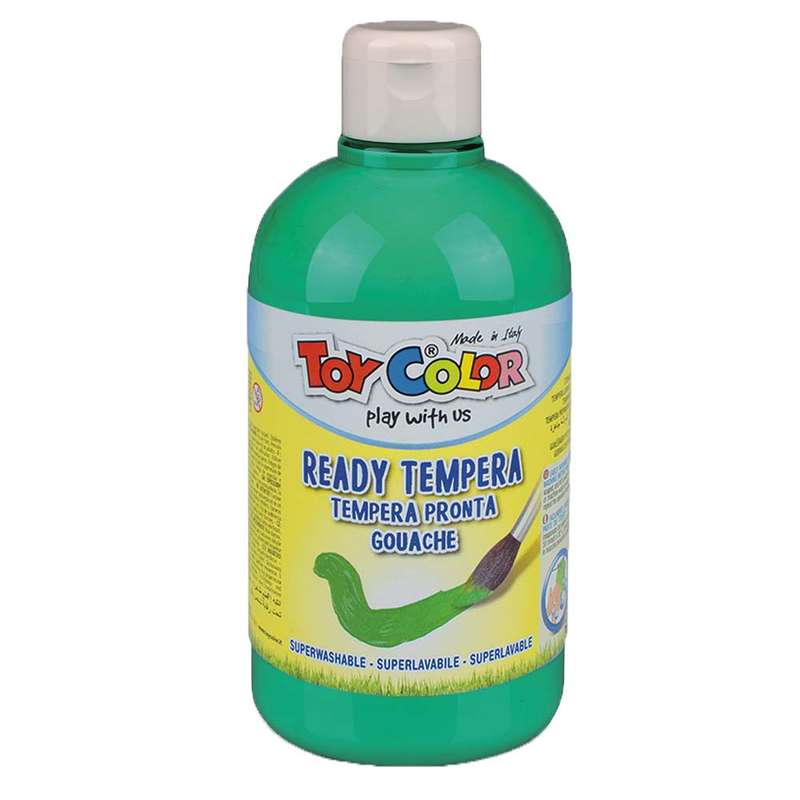 Toy Color - Ready Mix Paint - Pastel Shades - Superwashable Tempera - 500ml