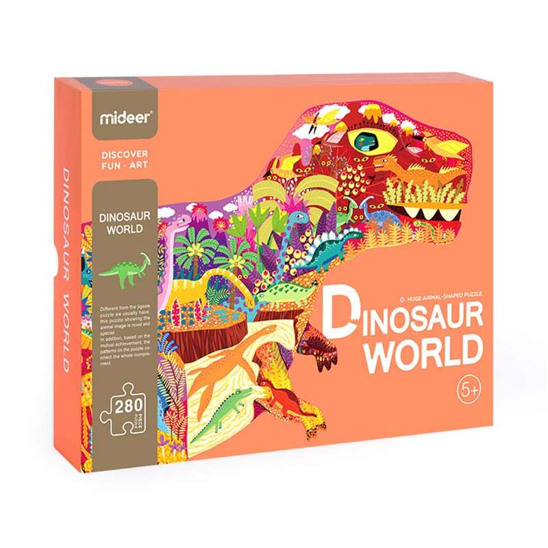 Mideer - Animal Puzzle - Dinosaur - 280pcs