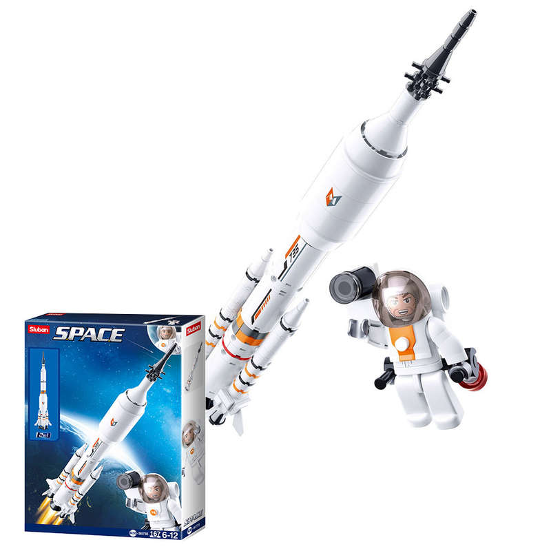 Sluban - Space - Saturn Rocket - 167pcs