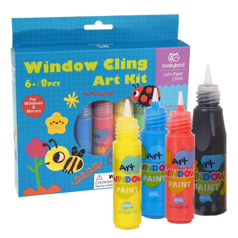 TookyToy - Window Cling Art Kit