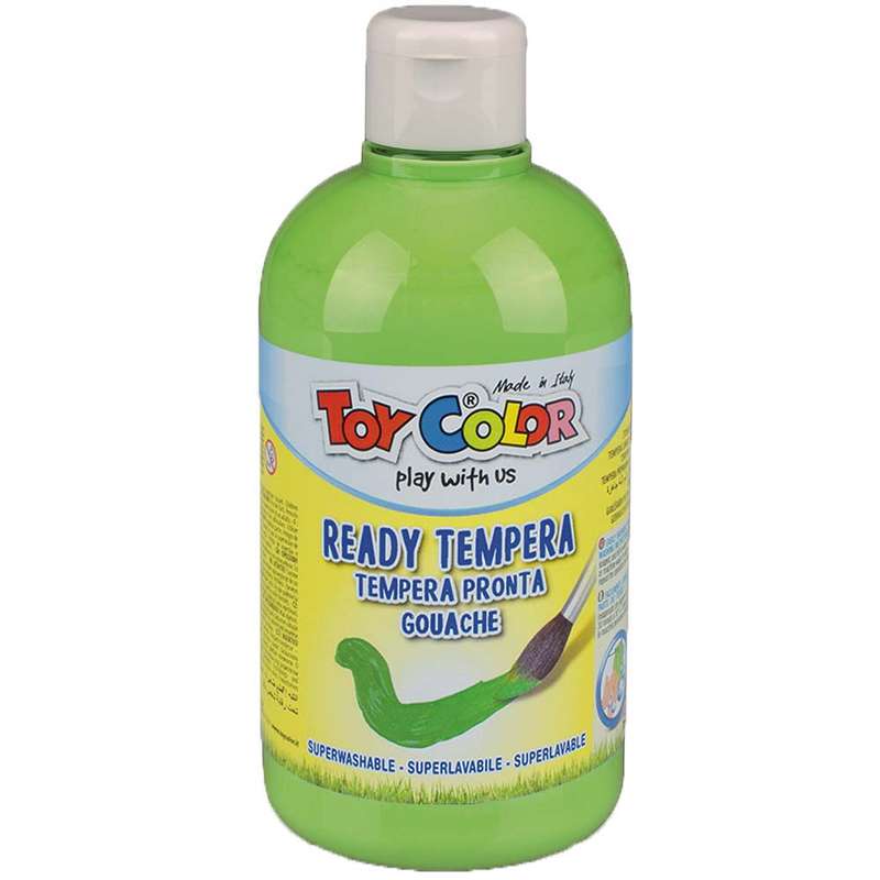 Toy Color - Ready Mix Paint - Pastel Shades - Superwashable Tempera - 500ml