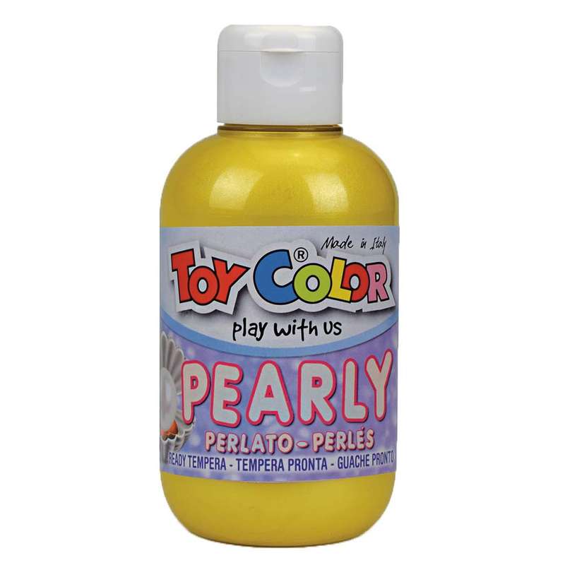 Toy Color - Ready Mix Paint - Pearly - Superwashable Tempera - 250ml