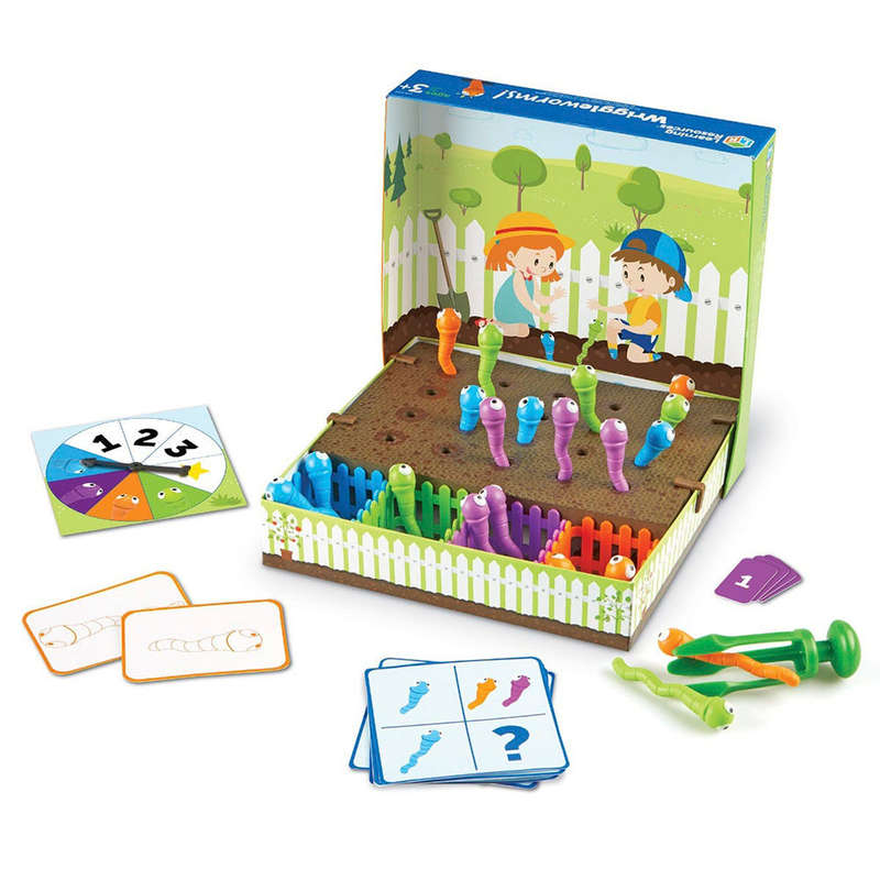 Learning Resources - Wriggleworms! Fine Motors Activity Set