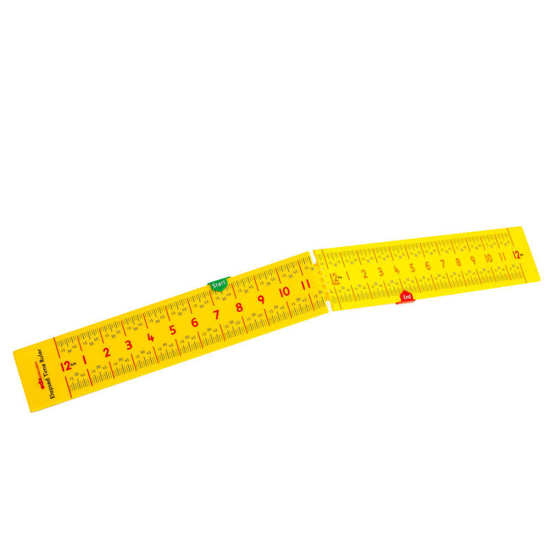 EDX Education - Elapsed Time Ruler Folding - 1pc