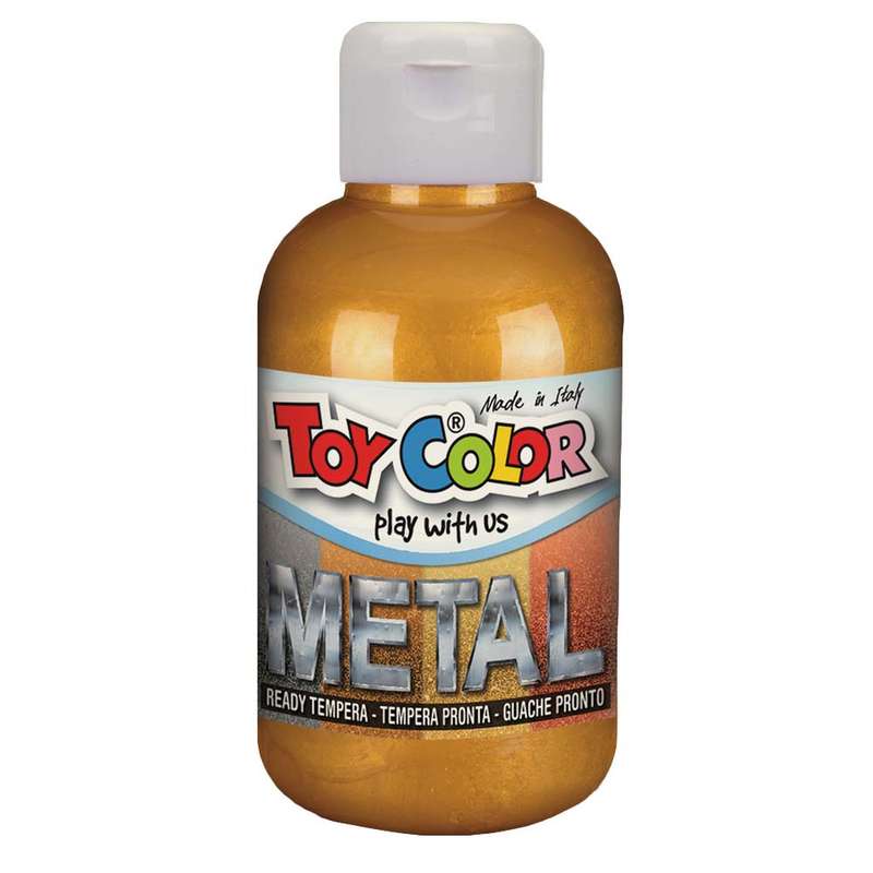 Toy Color - Ready Mix Paint - Metallic - Superwashable Tempera - 250ml