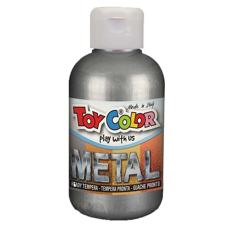 Toy Color - Ready Mix Paint - Metallic - Superwashable Tempera - 250ml