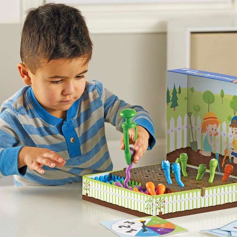 Learning Resources - Wriggleworms! Fine Motors Activity Set