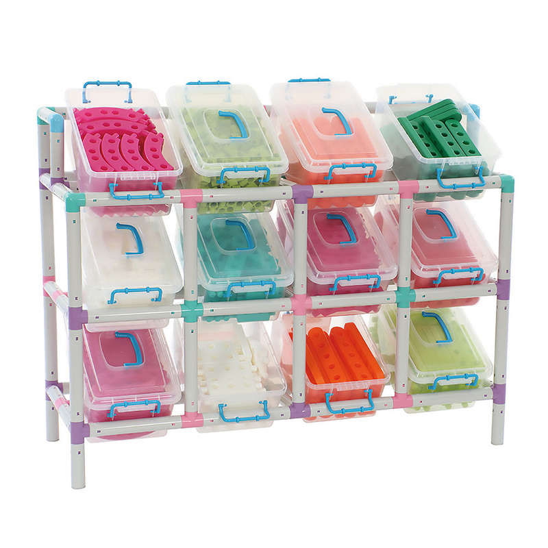 Gigo - Tilt Storage 12 - Grey - Bin & Frame