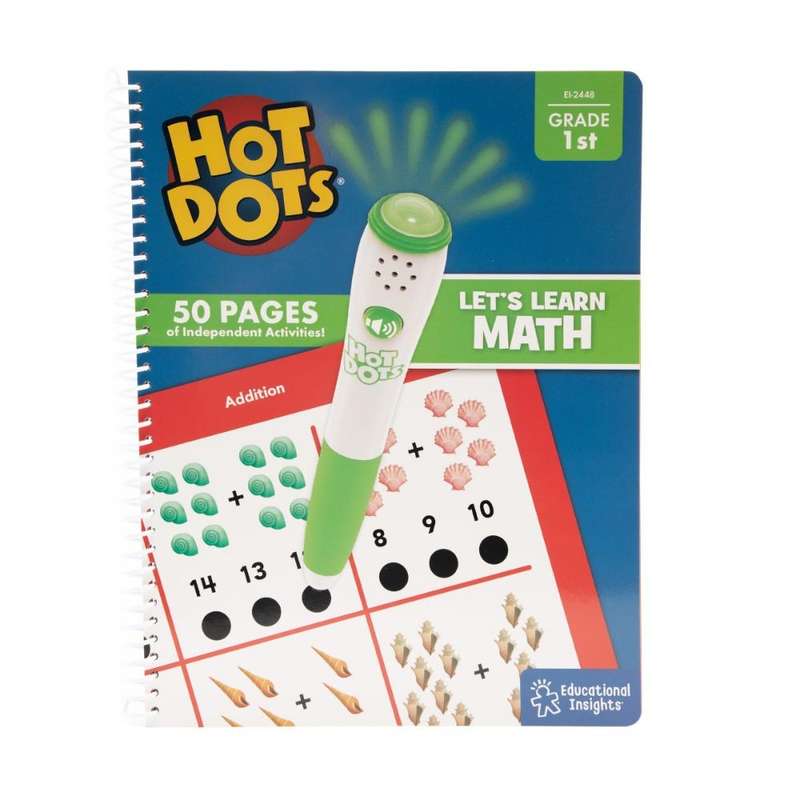 Educational Insights - Hot Dots® Let's Learn Math 1st Grade