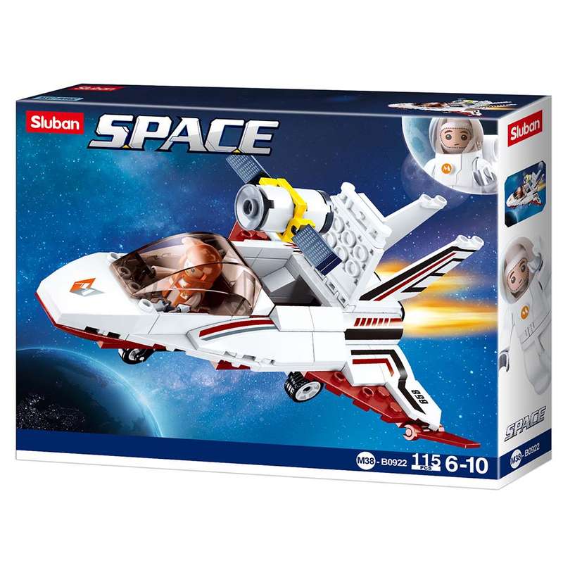 Sluban - Space - Saturn Interplanetary Vehicle - 115pcs