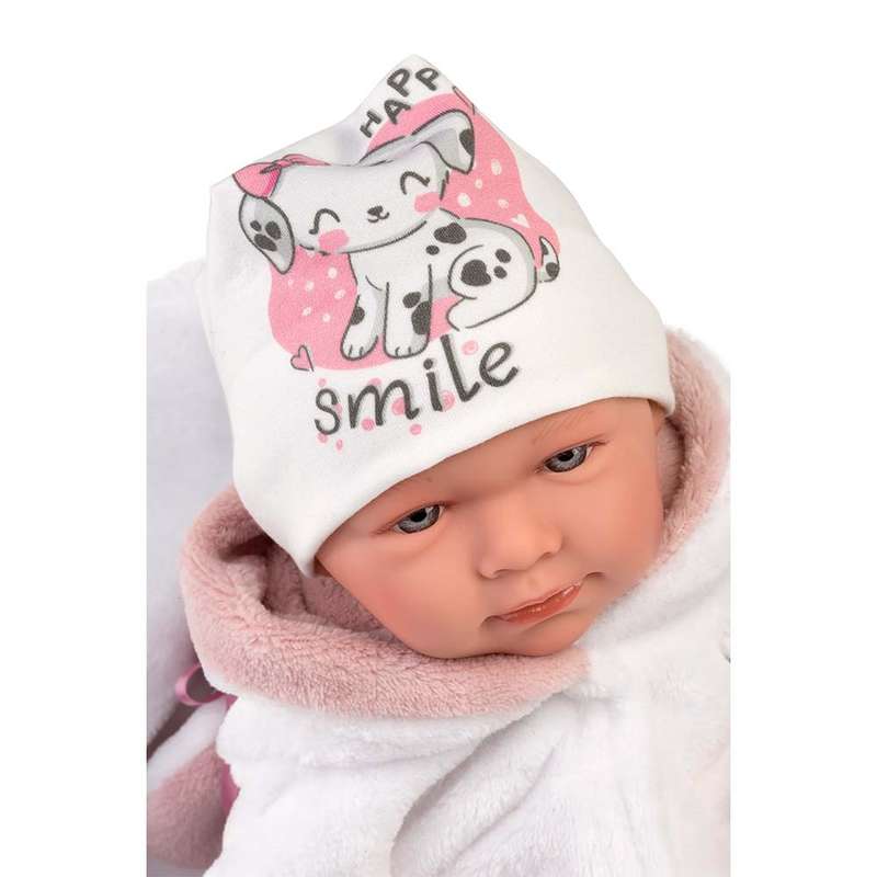 Llorens - Baby Girl Doll With Clothing And Accessories: Mimi Llorona With Carrycot- 42cm (Crying ...