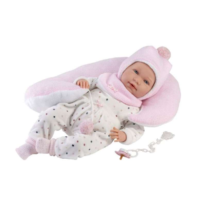 Llorens - Baby Girl Doll with Crying Mechanism and Clothing: Mimi - 42cm
