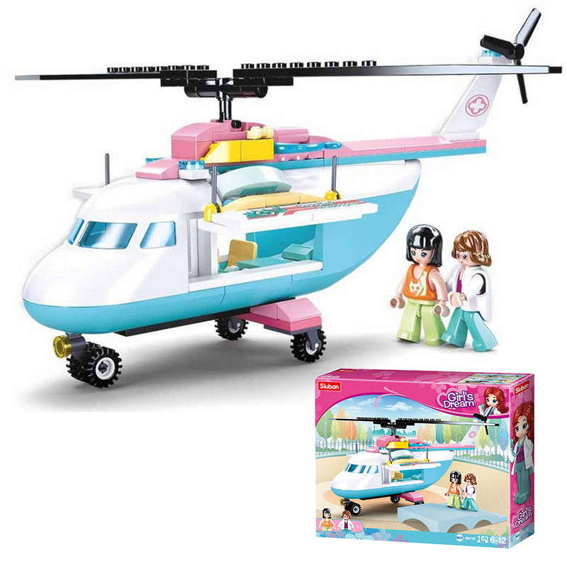 Sluban - Girls Dream - Helicopter - 163pcs