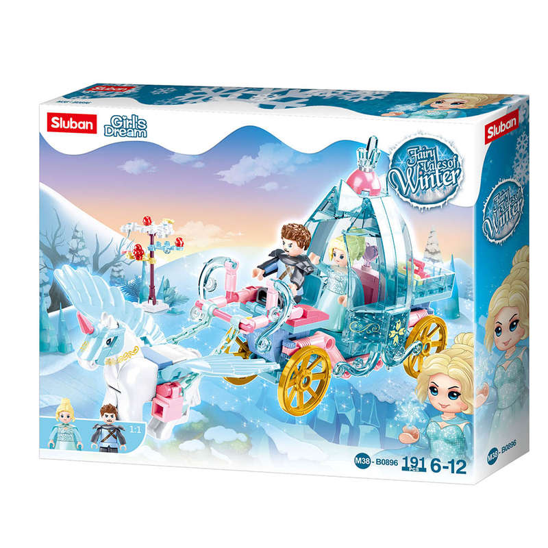 Sluban - Fairy Tales of Winter - Carriage - 191pcs