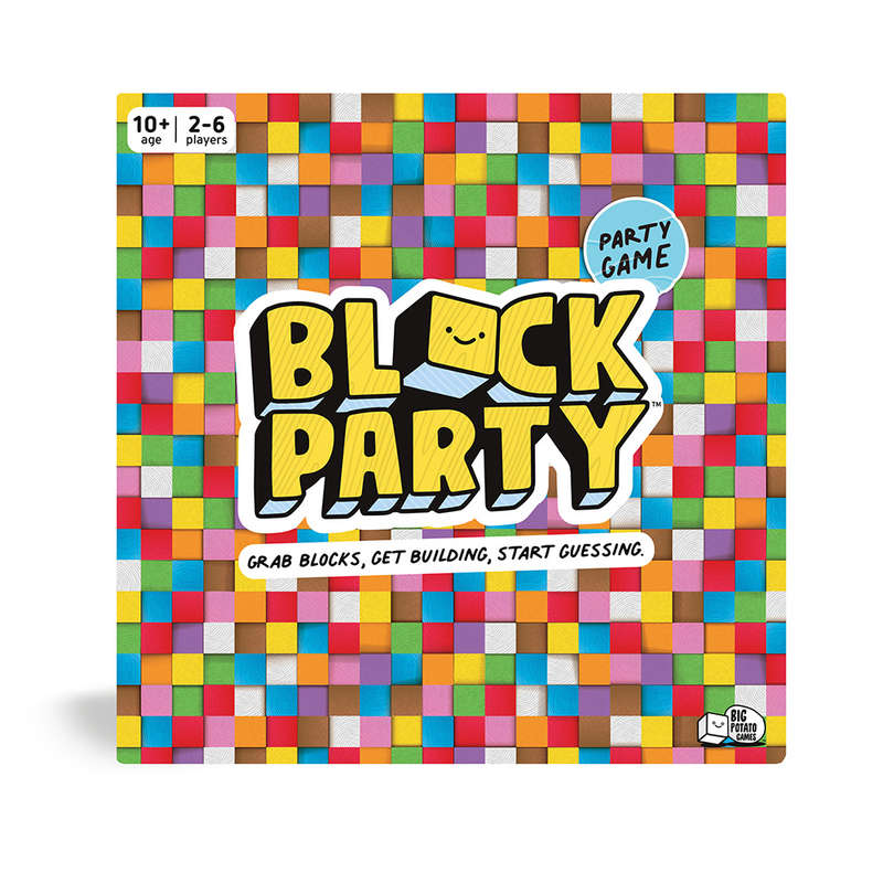 Big Potato Games - Block Party - Family Board Game - 2-8 Players