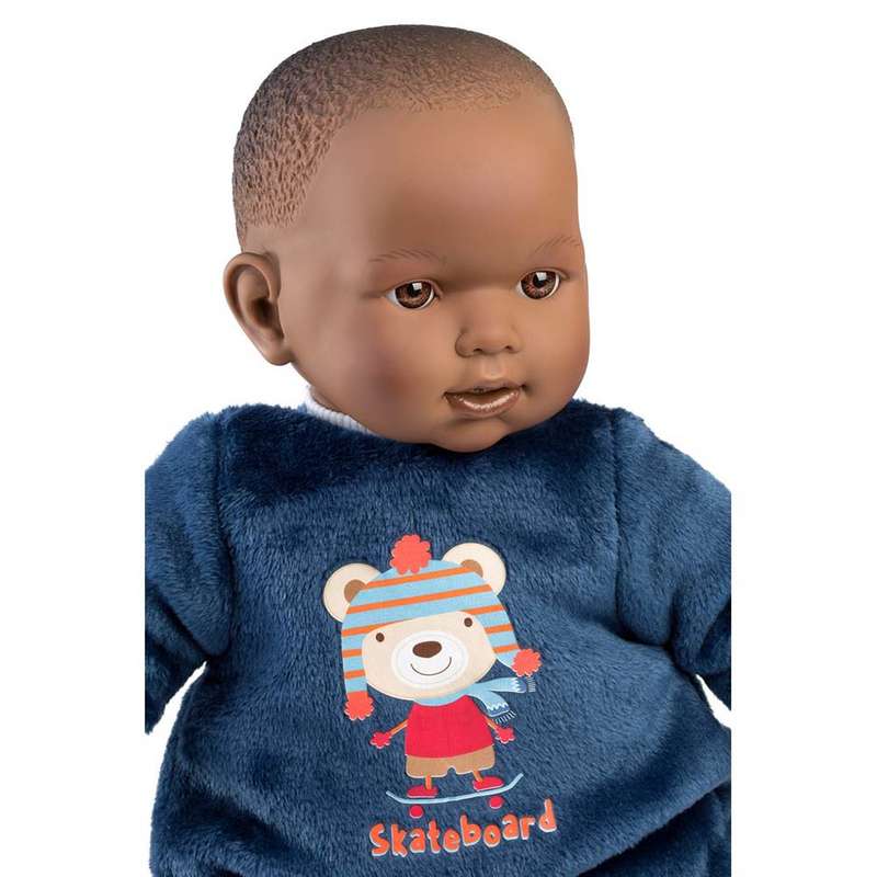 Llorens - Baby Boy Doll With Clothing And Accessories: Zareb Pijama Patinete - 42cm