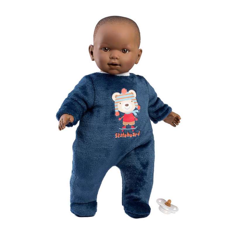 Llorens - Baby Boy Doll With Clothing And Accessories: Zareb Pijama Patinete - 42cm