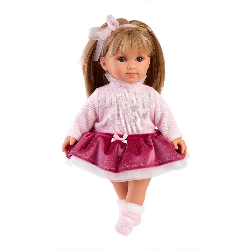 Llorens - Baby Girl Doll with Clothing & Accessories: Elena - 35cm