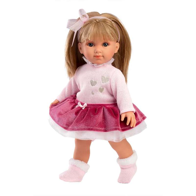 Llorens - Baby Girl Doll with Clothing & Accessories: Elena - 35cm