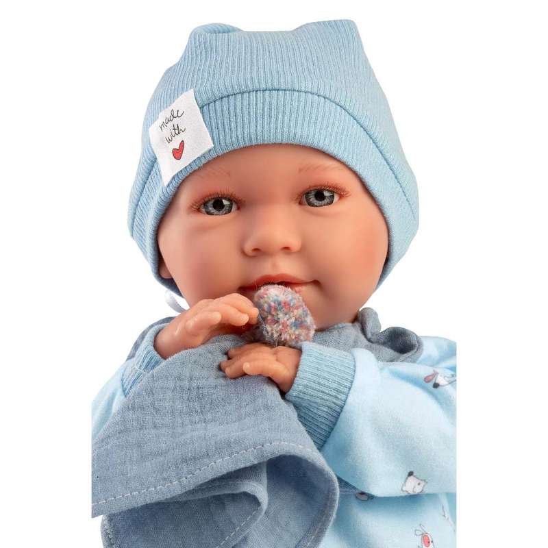 Llorens - Baby Boy Doll with Crying Mechanism, Clothing & Accessories: Mimo - 42cm