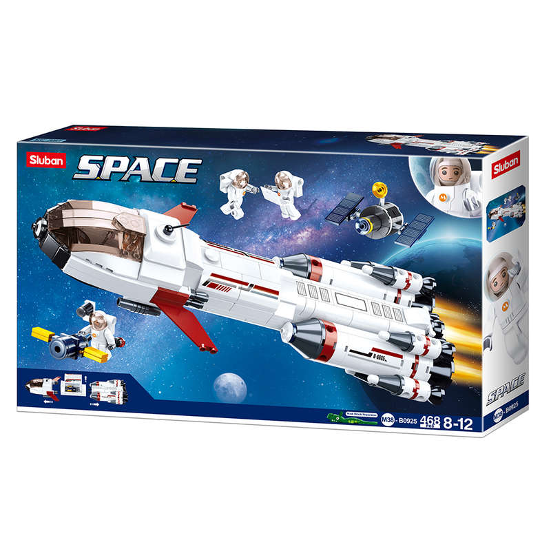 Sluban - Space - Saturn Expedition Rocket - 468pcs